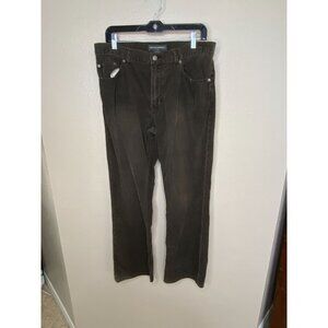 Banana Republic Mens Brown Corduroy Pants Size 33/30 Relaxed Fit 100% Cotton